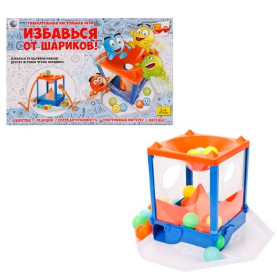 Настольная игра Избавься от шариков Наша игрушка 05818